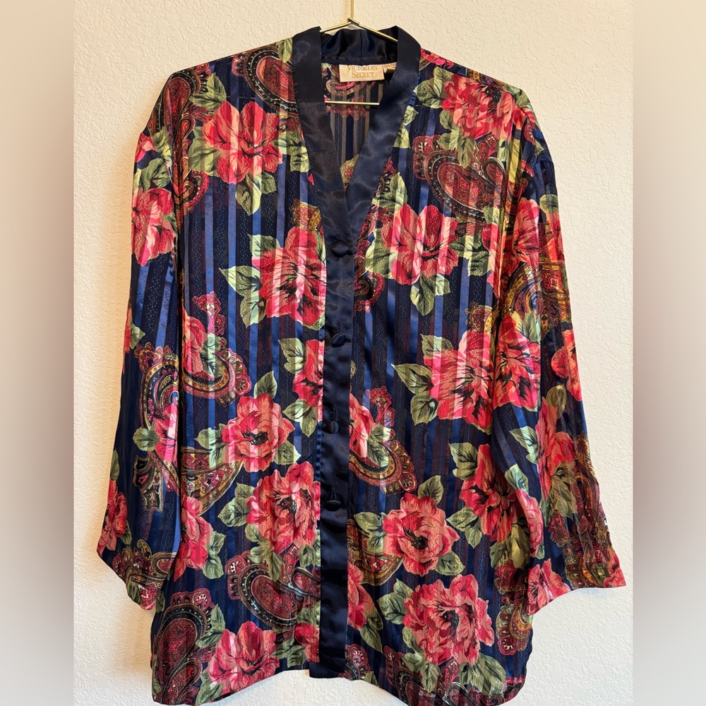 Victoria's Secret Gold Label Floral Blouse